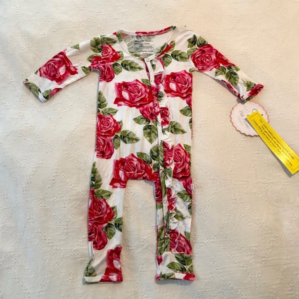 RARE Dolce Roses Posh Peanut Romper